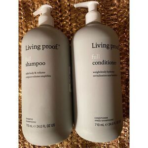 *SALE* Living Proof Full Shampoo & Conditioner Jumbo Set 24 OZ NEW BOGO